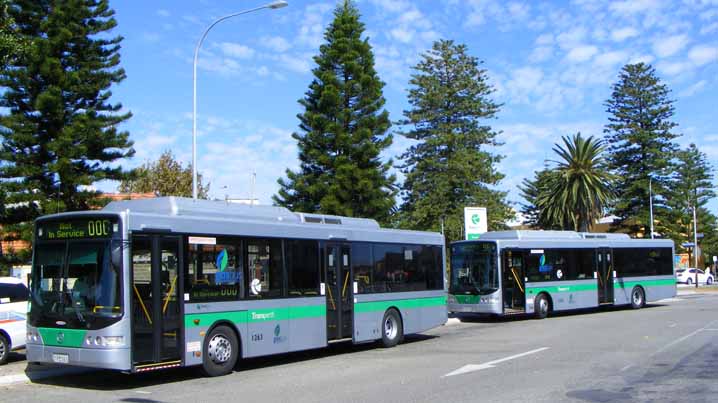 Transperth Mercedes CNG OC500LE Volgren 1263 & 1255